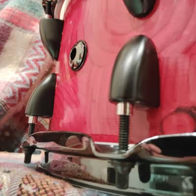SSS Solid Shell Shop Custom Snare Drum 2026 - Red image 18