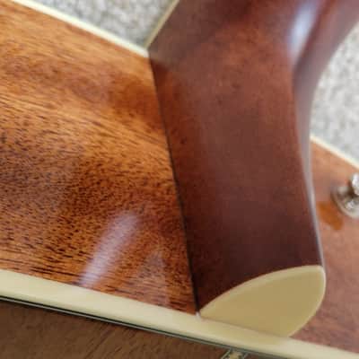 Fender Paramount PD-220E Dreadnought Acoustic Electric Guitar, 3-Color Vintage Sunburst, Hard Shell Case image 11