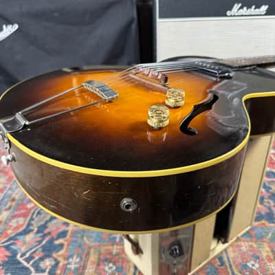 *Video* 1951 Gibson ES-125 Hollow Body P90 Tall Knobs Unique Original Hardware image 16