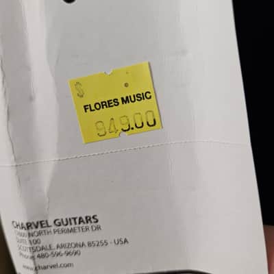 Charvel Pro-Mod So-Cal Style 1 HH FR M - Vintage White -  NEW ! image 9