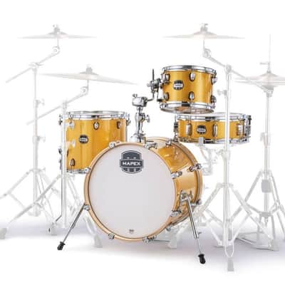 MAPEX IT MA486SYD MARS BIRCH BE BOP 4 PEZZI SUNFLOWER SPARKLE image 2