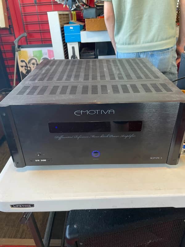 Pair of Emotiva XPA-1 Mono Block Power Amplifiers 500WPC 8Ω TESTED WORK GREAT