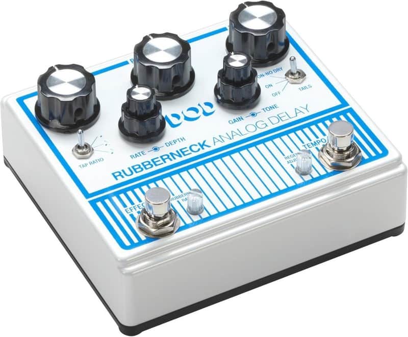 DigiTech DOD Rubberneck Analog Delay Guitar Stomp Box Effect Pedal w/ Tap Tempo image 1