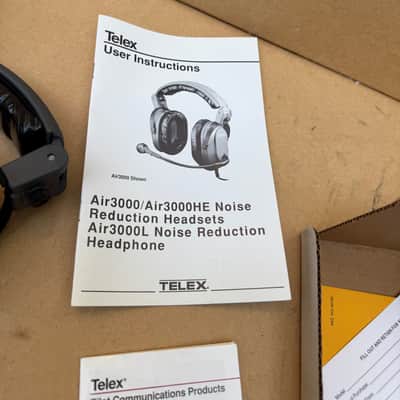 Immagine Telex Aviation noise reduction headset headphones microphone set / pilot - 7