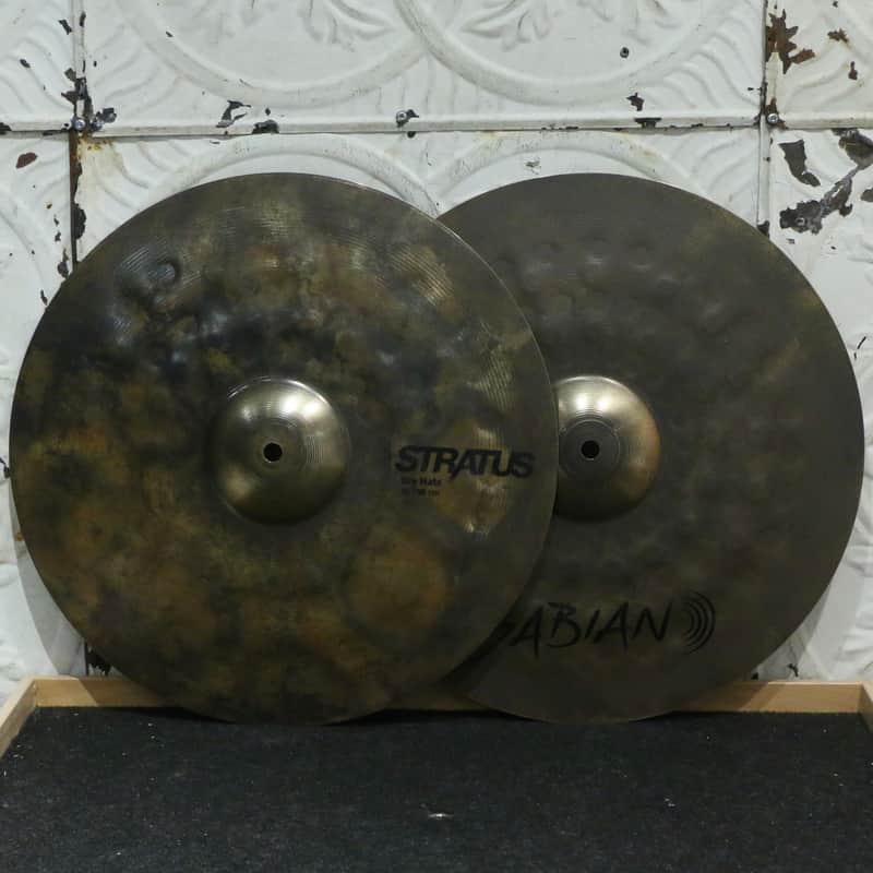 Sabian Stratus Dry Hi-Hat Cymbals 15in image 1