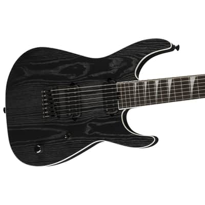 Jackson Pro Series Jeff Loomis SL7 HT Black Ash - Electric Guitar image 4