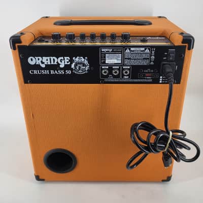 Orange Crush Bass 50 50-Watt 1x12" Bass Combo 2016 - Present - Orange image 3