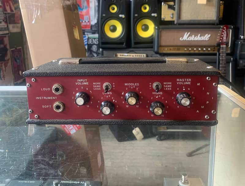 A.M.P.  Mini Amp 2 (Walter Woods MI-100-4) Late 70s RARE image 1