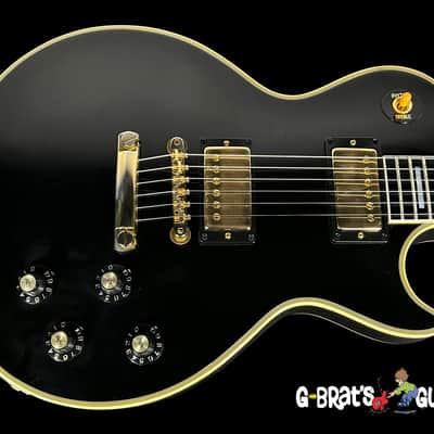 2024 Gibson Les Paul Custom '68 Historic Reissue Custom Shop Murphy Lab Ultra Light Aged ~ Ebony image 1