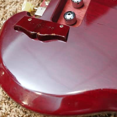 Video! 1993 Gibson "Headless" SG Standard Red image 21