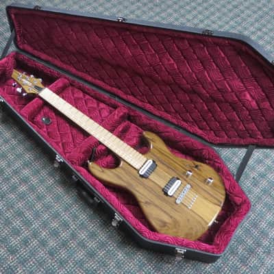 2014 Carvin Bolt Plus Black Limba! w/Coffin case image 8