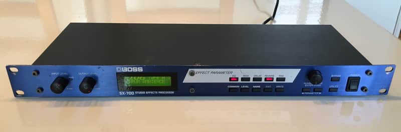 Boss SX-700 Studio Effects Processor (yes, the one with RSS!) | Reverb