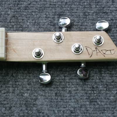 Four Kicks Mule Kick 2023 Edition Acoustic Cigar Box Ukulele by D-Art Homemade Guitar Co. image 4