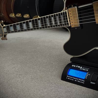 Gibson Custom Shop ES-355 Reissue "Black Beauty" Keith Richards Look, Ebenholz, Bigsby, Classic 57 PU´s ​ 2011 - Ebony image 24