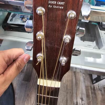 Ibanez Silver cadet szw300bs 00s - acoustic guitar made in korea