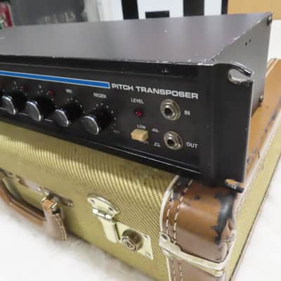 MXR 1976-1979 BLACK DIGITAL PITCH SHIFTER w/ 5 BUTTON FOOTSWITCH CLEANED & TESTED image 4