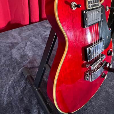 Hagstrom Swede 2004 - 2005 - Red with Original Hardshell Case image 9