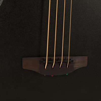 Ovation Pro Series Elite TX E-Acoustic Bass B778TX-5, Black Textured (B778TX-5-G) image 6