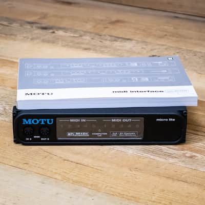 MOTU micro lite 5x5 USB Bus-Powered MIDI Interface MicroLite | Reverb