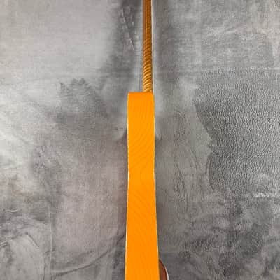 Paoletti Nancy Leather top 2019 - Orange Crocodile Leather Top image 13