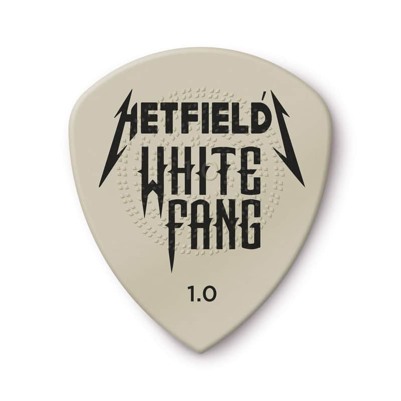 Jim Dunlop Dunlop Picks, PH122R1.0 WHITE FANG - 24/Bag imagen 1