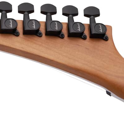 Jackson JS Series Dinky Arch Top JS24 DKAM, Caramelized Maple board, Black Stain image 8