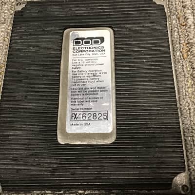 DOD Bottom Plate for Double Play Pedals 80s image 1