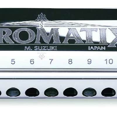Suzuki Chromatic Harmonica SCX-48 Chromatix Series 12 Hole Key of Bb image 1