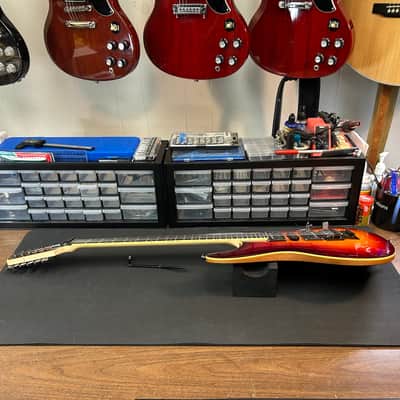 Ibanez S6570SK-STB Prestige with Ebony Fretboard 2019 - Present - Sunset Burst image 4