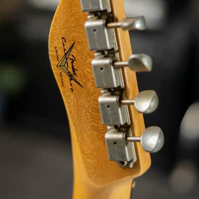 Fender Custom Shop LR25 1963 Telecaster Electric Guitar - Relic Black with Hardshell Case image 7