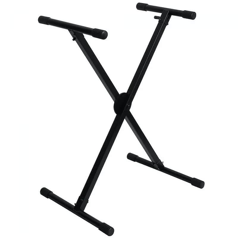On-Stage KS8290 Lok-Tight Pro Single-X Keyboard Stand with Ergo-Lok image 1