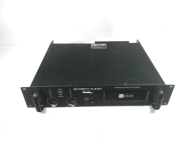 Crest Audio Pro 8200 Professional Touring Power Amplifier image 1