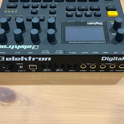Elektron Digitakt 2017-2024 - Black - With 12V USB Ripcord image 5