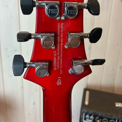 PRS SE Custom 24 Floyd 2026 - Charcoal Cherry Burst image 8