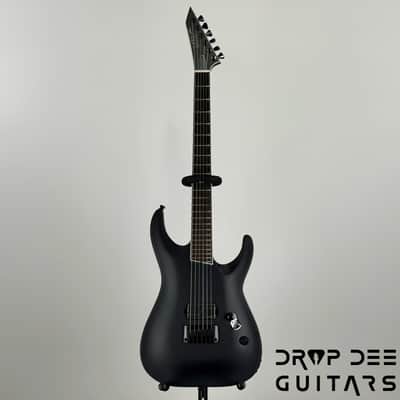 ESP LTD Mick Thomson Signature MT-I Electric Guitar w/ Case - Black Satin image 2