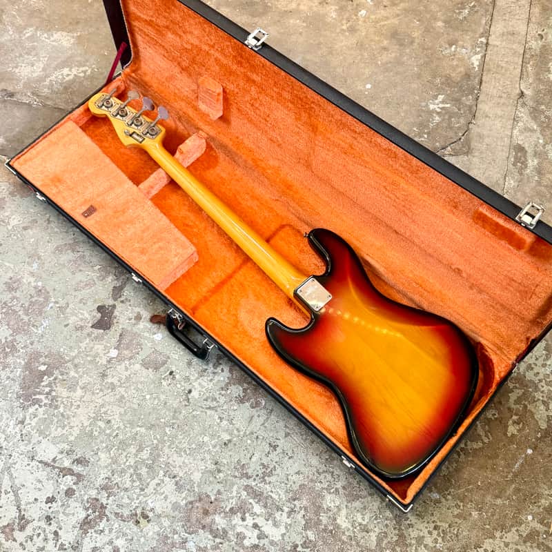 Fernandes Revival electric jazz bass c 1975 - Sunburst original