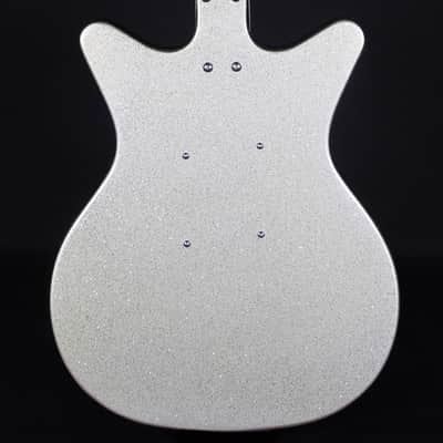 Danelectro D59 MOD New Old Stock, Silver Metal Flake image 3