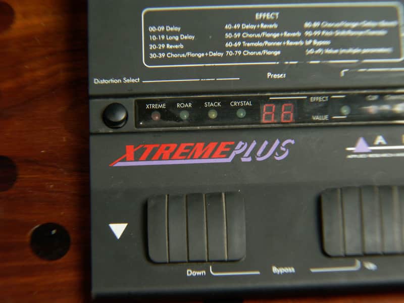 ART XTREME PLUS ディストーション + マルチエフェクター　ペダル ART Xtreme Plus Multi-Effects for Guitar | Includes Power Supply