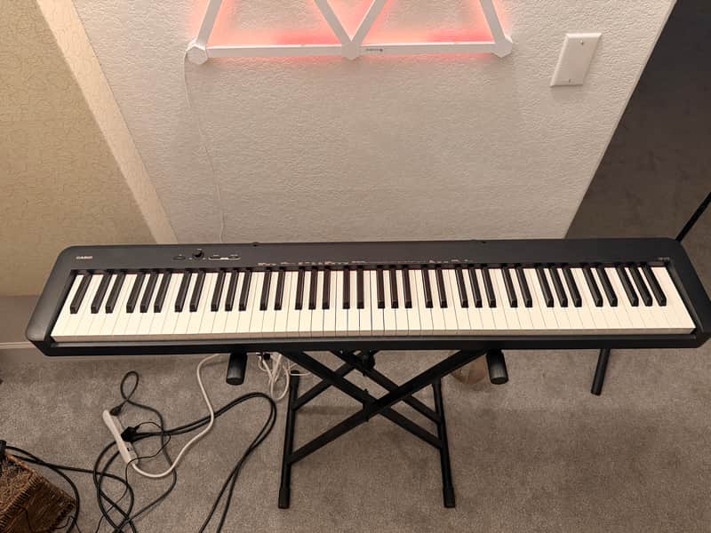 Casio CDP-S110 88-Key Compact Digital Piano 2022 - Present - Black image 1