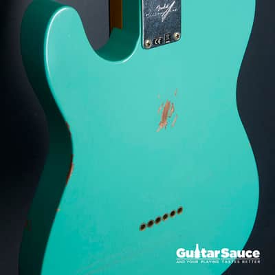 Fender  Custom Shop 64 Telecaster Relic Seafoam Green  2024 (Cod. 1502NG) image 14
