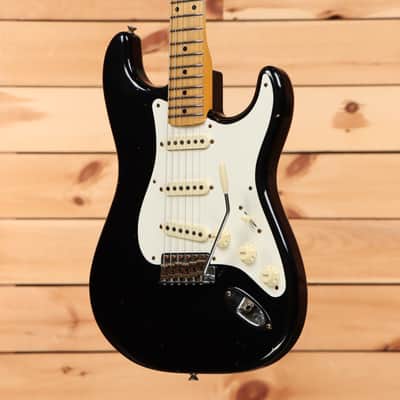 Fender Custom Shop 1956 Stratocaster Journeyman Relic - Aged Black - CZ582187 - PLEK'd image 3