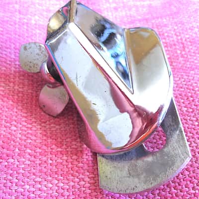 Slingerland Bass Drum Spur Leg Mount Bracket, Thin Spur (Right Side) - Vintage (USED) image 3
