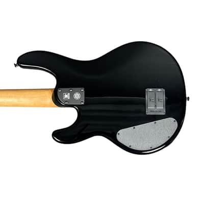 Ernie Ball Music Man StingRay 4 "DarkRay", Obsidian Black / Ebony *IN STOCK* image 2
