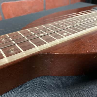 Vintage 1940's Electromuse "Canoe Paddle" Lap Steel Guitar with Original Case image 9