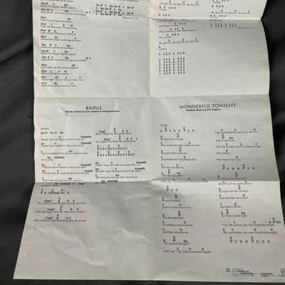 Casio Eric Clapton Cassette for EG-5 Super Rare! 1980’s image 4