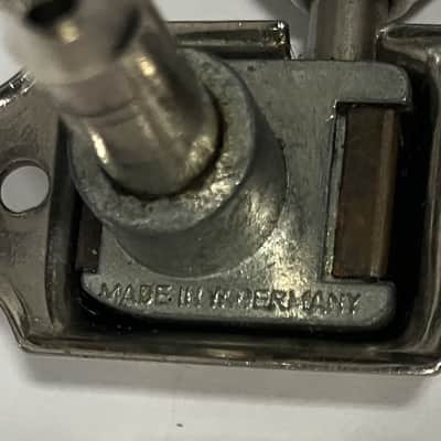 Gibson- tulip tuner, bass side, nickel, 70's. Made by Schaller image 3