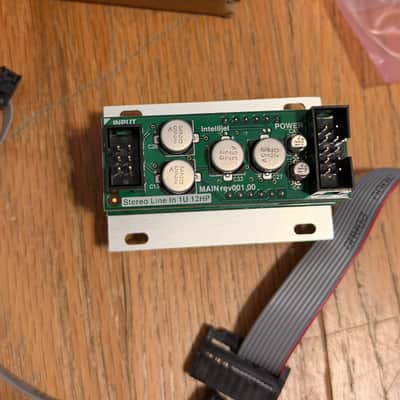 Intellijel Stereo Line In 1U Line Input Eurorack Synth Module 2020 - Present - White image 3
