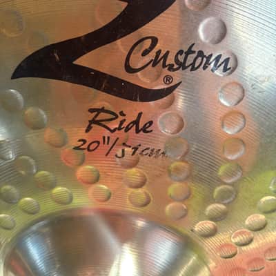 Zildjian 20" Z Custom Ride Cymbal 2nd Generation Pre-owned image 3