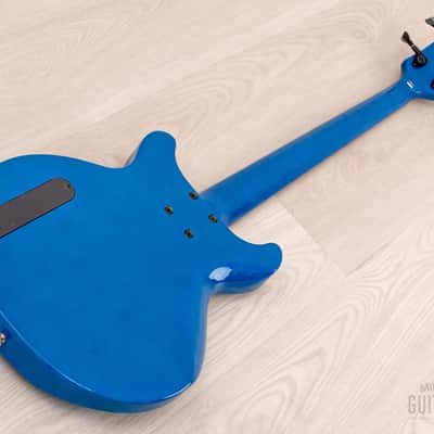 1990s Edwards by ESP Luna Sea J Signature E-J-78TV Aqua Blue w/ Case, Japan image 14