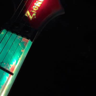 Lionheart Guitars Eximia Custom 6-String "Galaxy" | Built-in LED System | Edge Tremolo | w/ Hard Case & COA image 17
